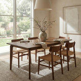 LH Home Kenzo Dining Table Small 60 Brown