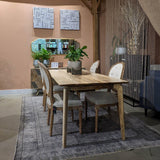 LH Home Kenzo Dining Table Small 60 Natural