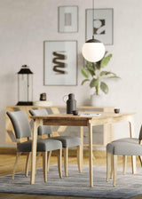 LH Home Kenzo Dining Table Small 60 Natural