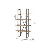 LH Home Kenya Small Cain Rack - Salvaged Grey