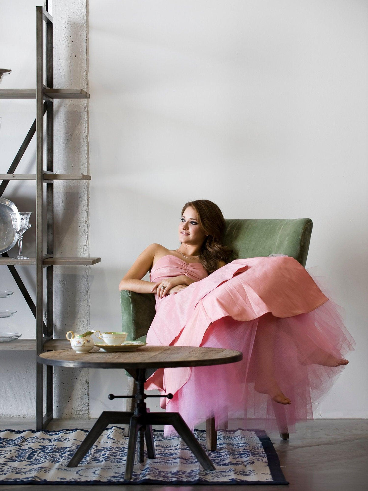 LH Home Kenya Large Cain Rack - Salvaged Grey