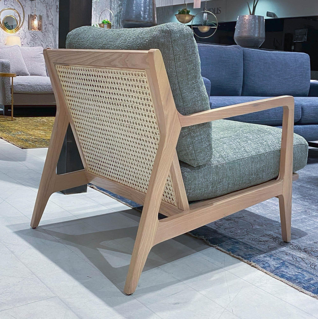 LH Home Las Vegas Lawrence Arm Chair - Sage