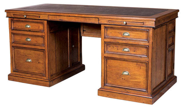 LH Home Lifestyle Double Desk - African Dusk
