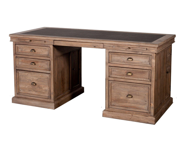 LH Home Lifestyle Double Desk - Sundried
