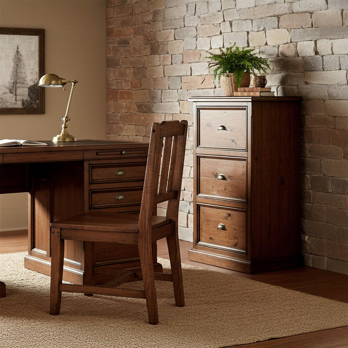 LH Home Lifestyle File Cabinet - African Dusk