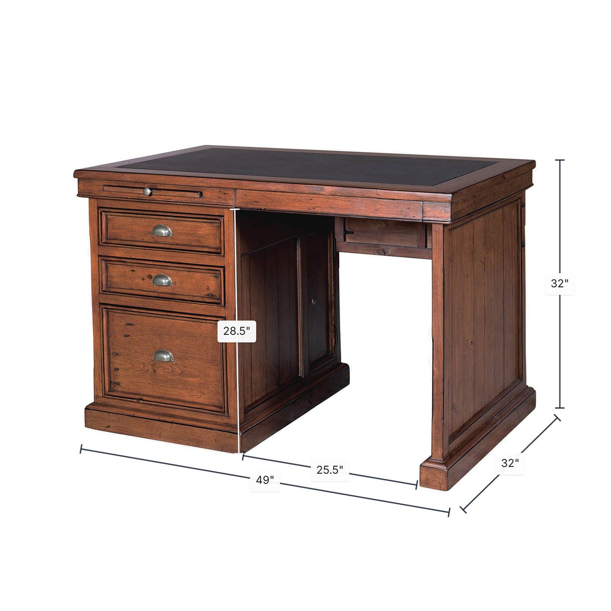 LH Home Lifestyle Single Desk - African Dusk