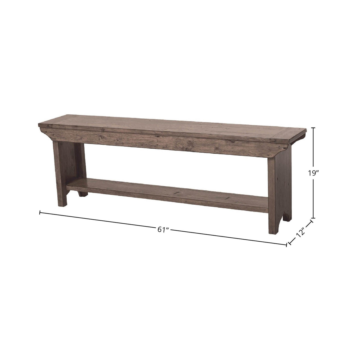 LH Home Irish Coast Regular Bench - Sundried