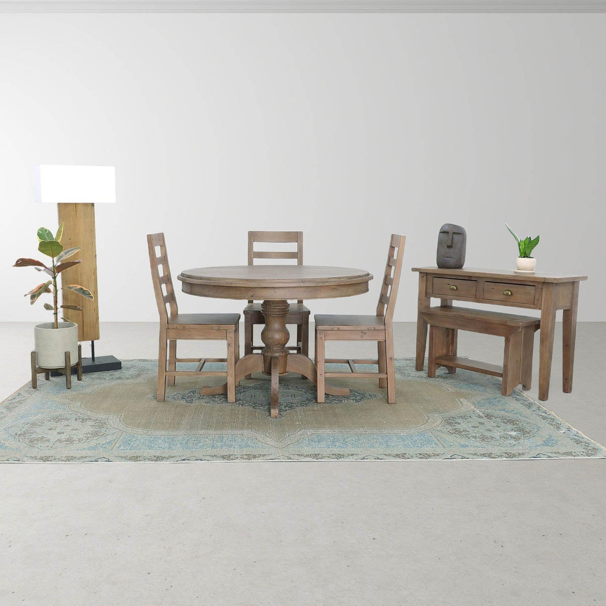 LH Home Irish Coast Small Bench - Sundried