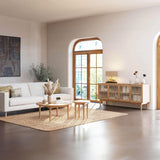 LH Home Lumina 4 Door Sideboard