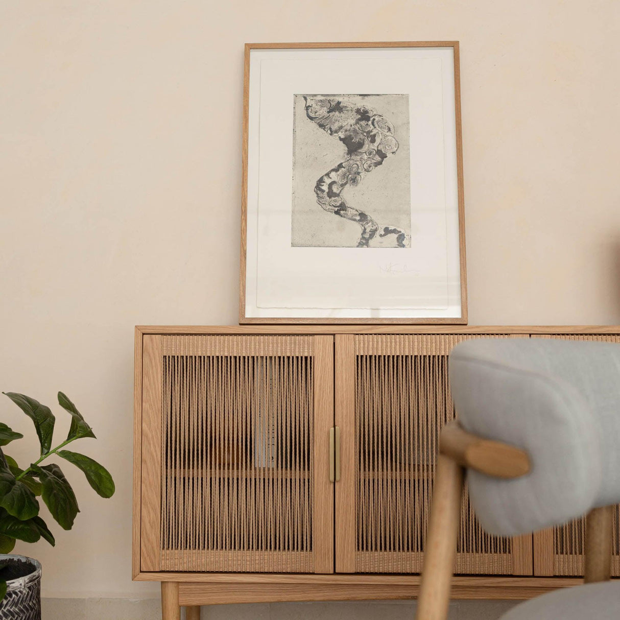 LH Home Lumina 4 Door Sideboard