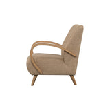 LH Home Louis Club Chair - Textured Honey