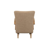 LH Home Louis Club Chair - Textured Honey