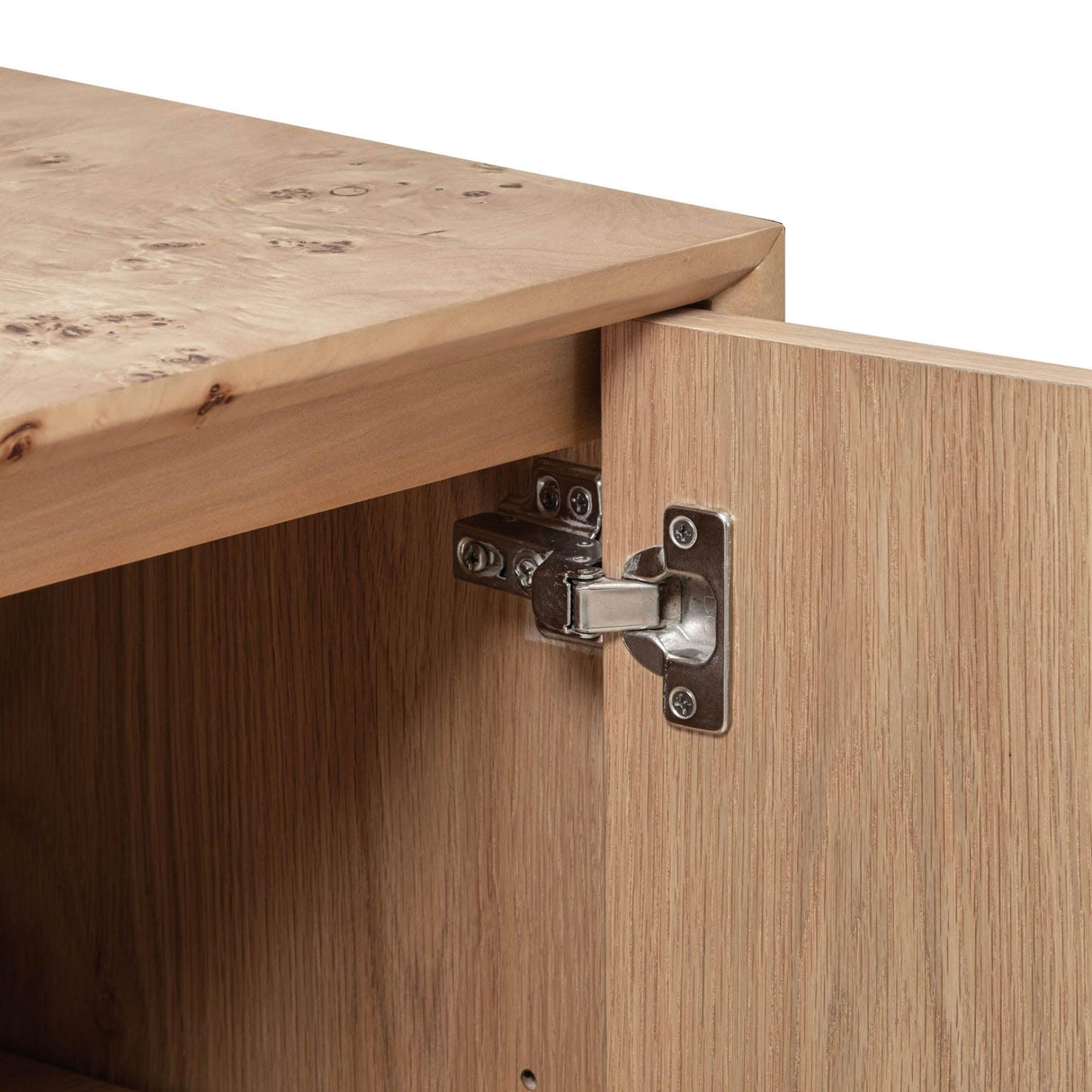 LH Home Mappa 3 Door Sideboard - Light Burl