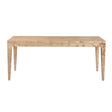 LH Home Mappa Regular Dining Table - Light Burl