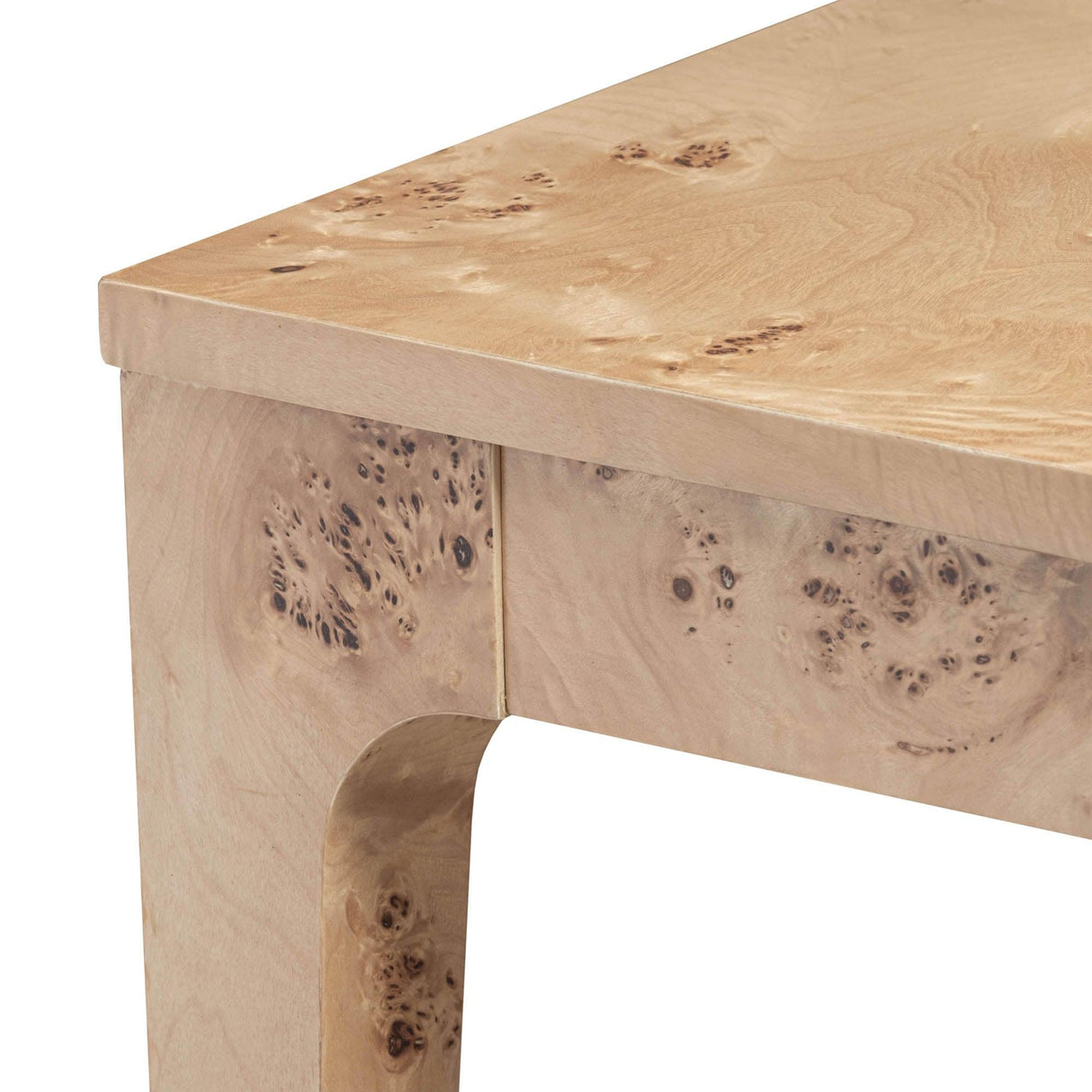 LH Home Mappa Side Table - Light Burl