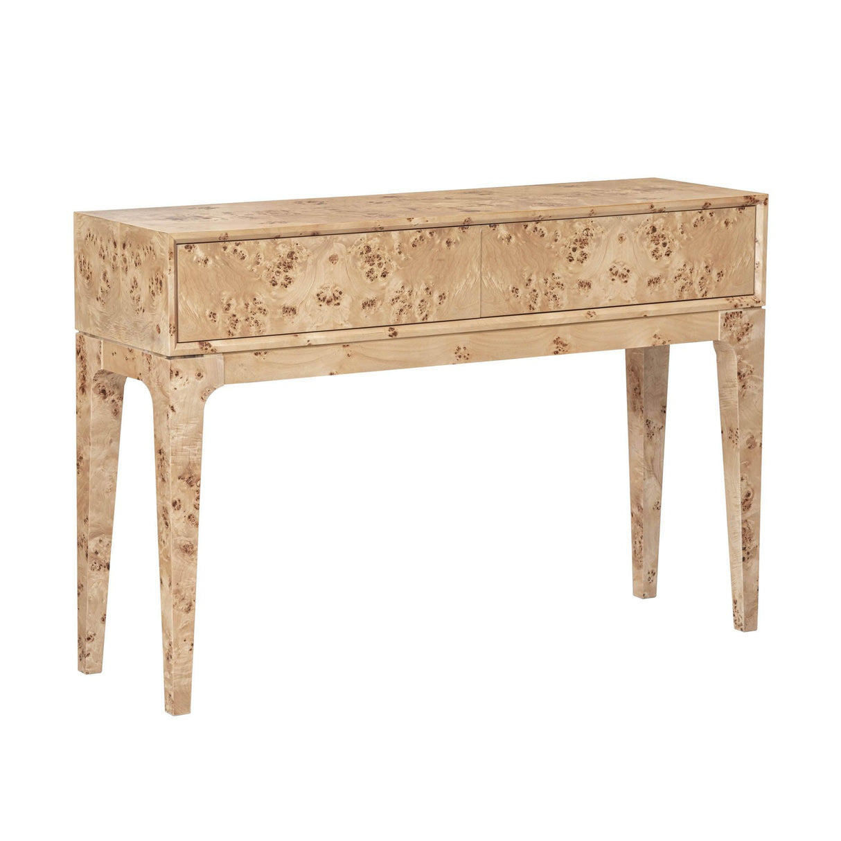 LH Home Mappa Console Table - Light Burl