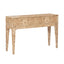 LH Home Mappa Console Table - Light Burl