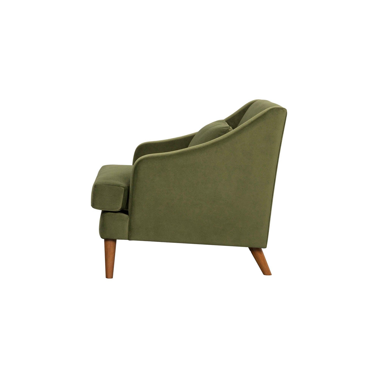 LH Home Missy Club Chair - Green Velvet