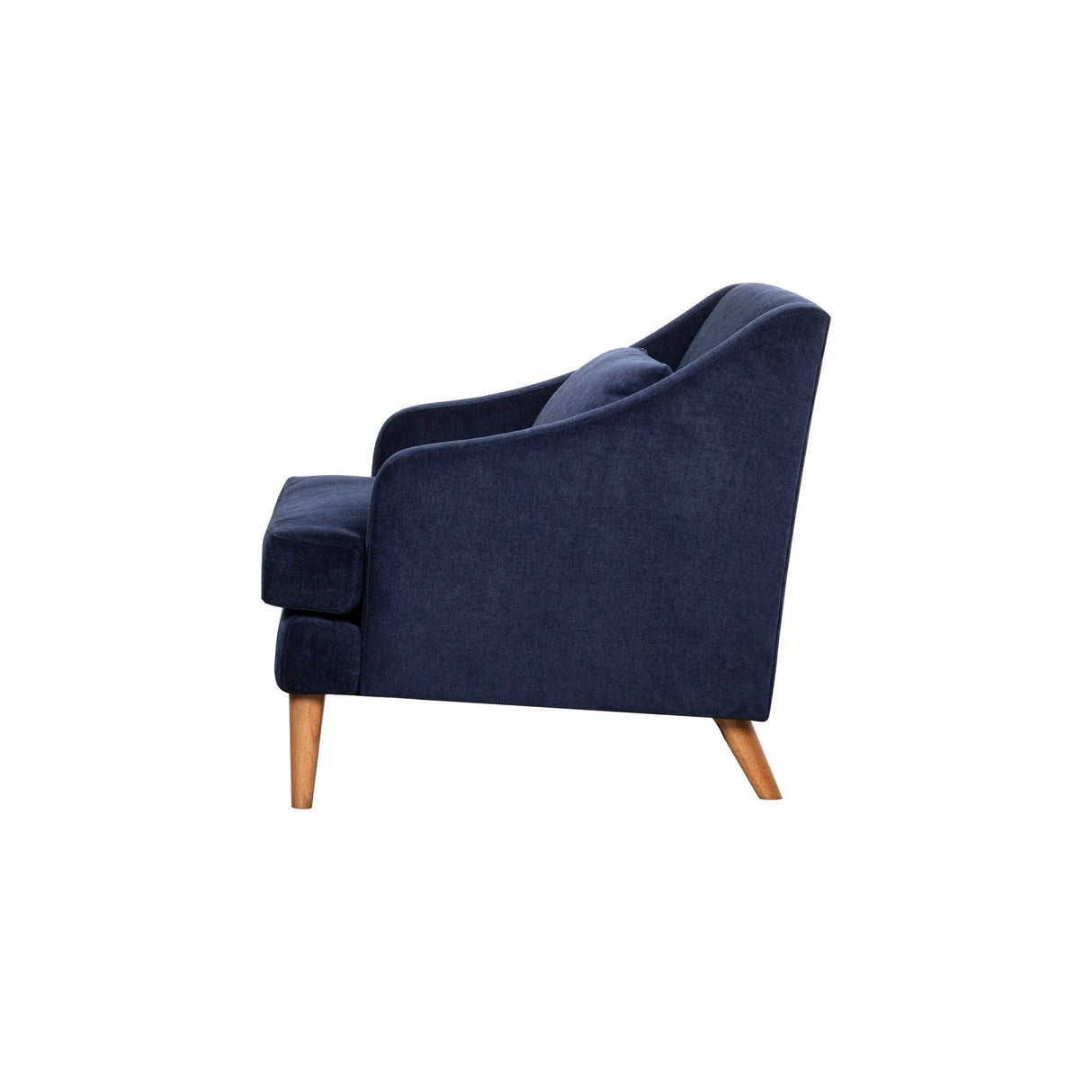 LH Home Missy Club Chair - Navy Velvet