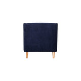 LH Home Missy Club Chair - Navy Velvet