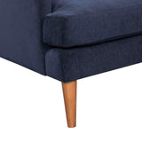 LH Home Missy Club Chair - Navy Velvet