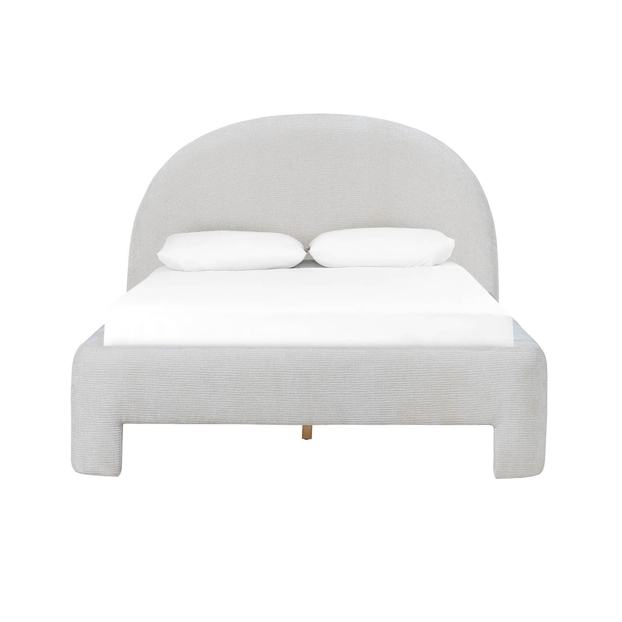 LH Home Nina King Bed - Ecru