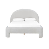LH Home Nina King Bed - Ecru