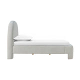 LH Home Nina King Bed - Ecru