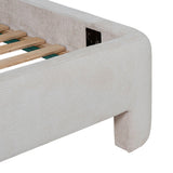 LH Home Nina King Bed - Ecru