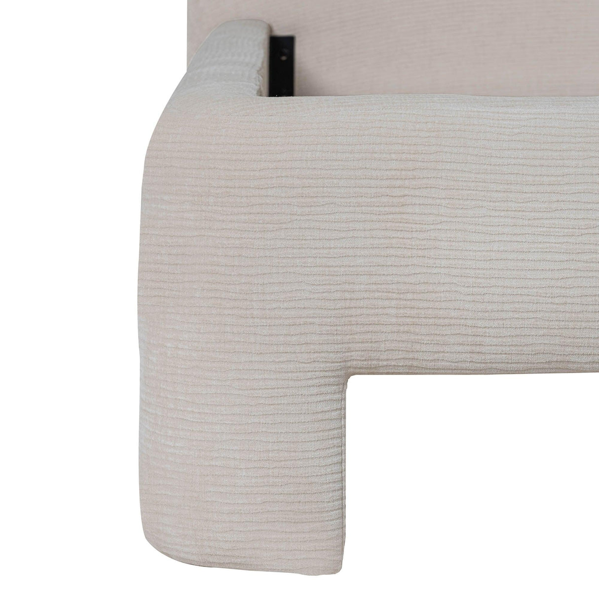 LH Home Nina King Bed - Ecru