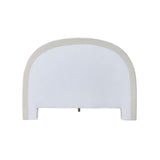 LH Home Nina King Bed - Ecru