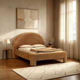 LH Home Nina Queen Bed - Chai