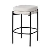 LH Home Nina Counter Stool - Oatmeal