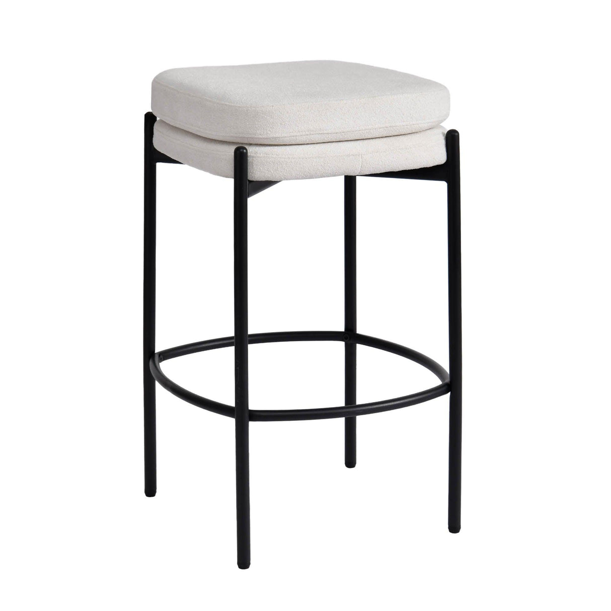 LH Home Nina Counter Stool - Oatmeal