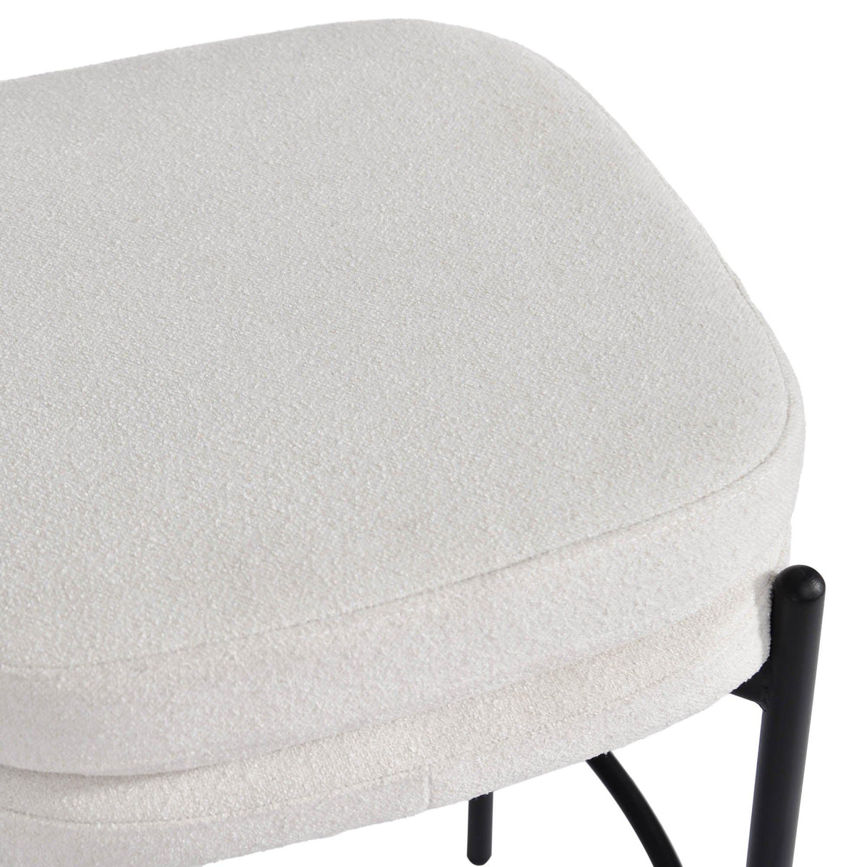 LH Home Nina Counter Stool - Oatmeal