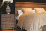 LH Home Nevada King Bed - Dark Driftwood