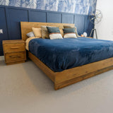 LH Home Nevada Queen Bed - Dark Driftwood