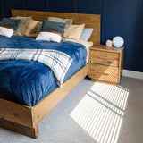 LH Home Nevada Queen Bed - Dark Driftwood