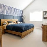 LH Home Nevada Queen Bed - Dark Driftwood