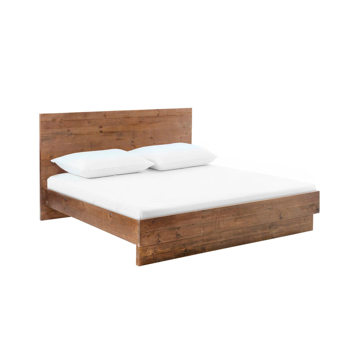 LH Home Nevada Queen Bed - Dark Driftwood
