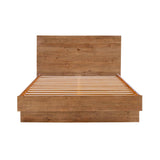LH Home Nevada Queen Bed - Dark Driftwood