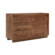 LH Home Nevada 6 Drawer Dresser - Dark Driftwood