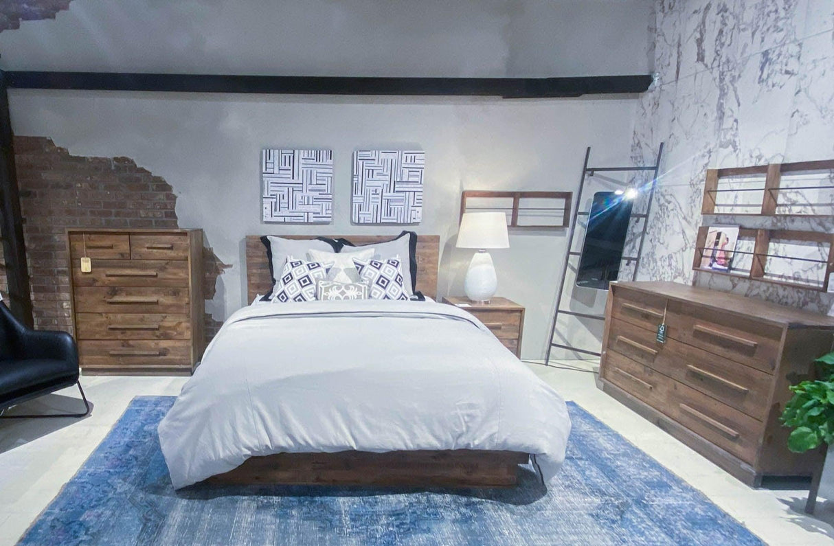 LH Home Nevada 6 Drawer Dresser - Dark Driftwood
