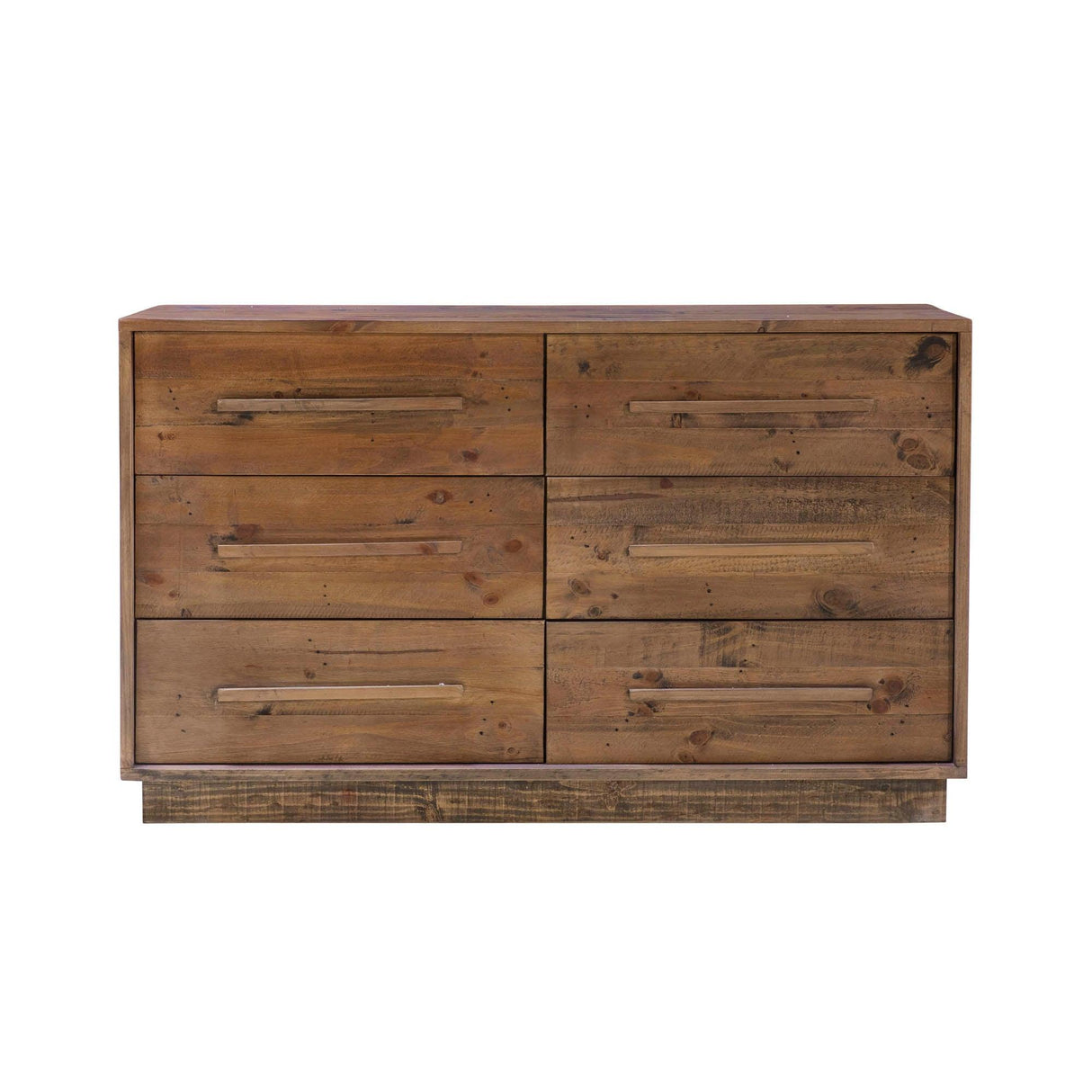LH Home Nevada 6 Drawer Dresser - Dark Driftwood