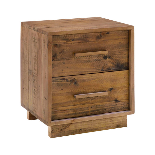 LH Home Nevada Nightstand - Dark Driftwood