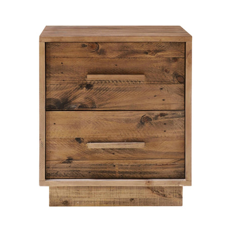 LH Home Nevada Nightstand - Dark Driftwood