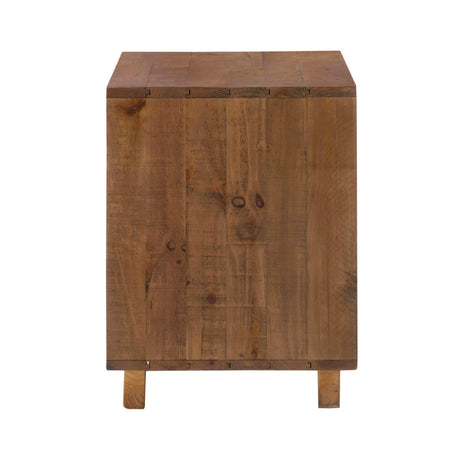 LH Home Nevada Nightstand - Dark Driftwood