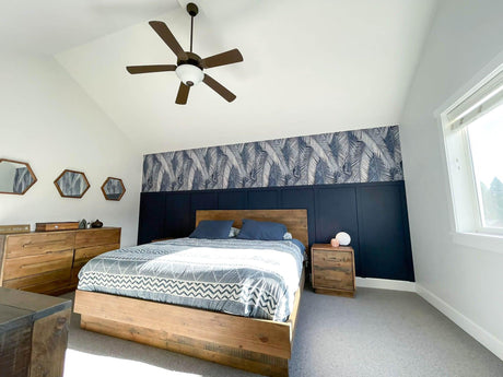 LH Home Nevada Nightstand - Dark Driftwood