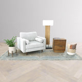 LH Home Nevada Nightstand - Dark Driftwood