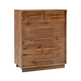 LH Home Nevada 6 Drawer Chest - Dark Driftwood